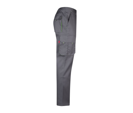 TWO-TONE MULTI-POCKET TROUSERS