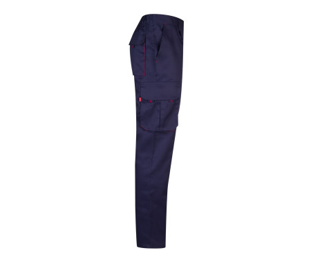 TWO-TONE MULTI-POCKET TROUSERS