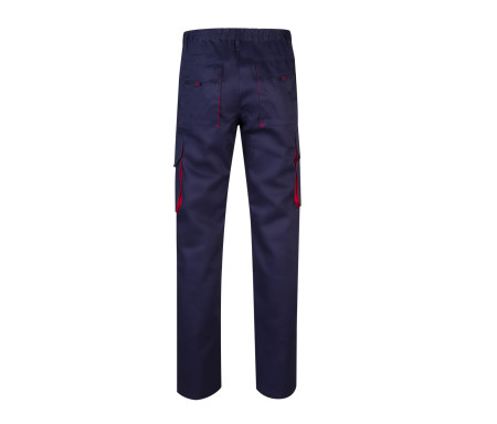 TWO-TONE MULTI-POCKET TROUSERS
