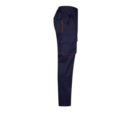 TWO-TONE MULTI-POCKET TROUSERS