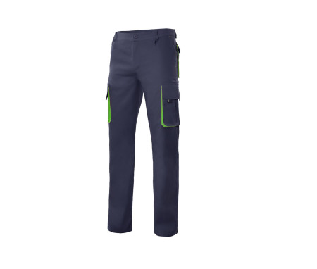 TWO-TONE MULTI-POCKET TROUSERS