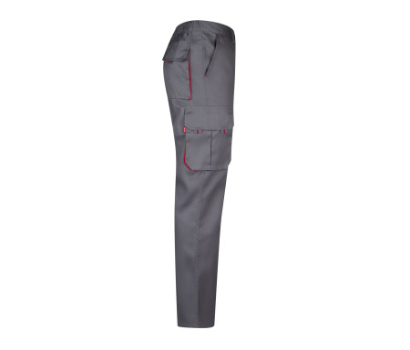 TWO-TONE MULTI-POCKET TROUSERS