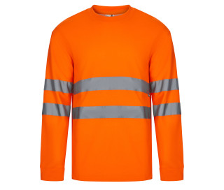 COTON/POLYESTER LS HIGH VISIBILITY T-SHIRT