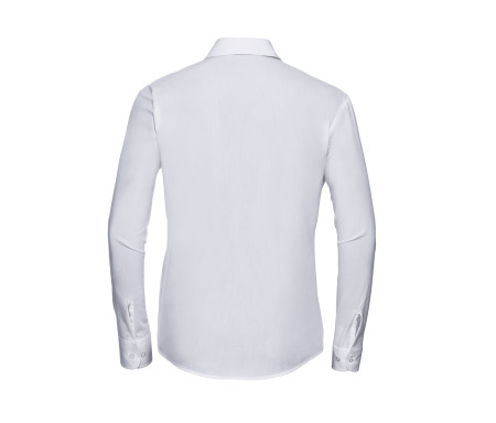 LADIES' LONG SLEEVE CLASSIC PURE COTTON POPLIN SHIRT