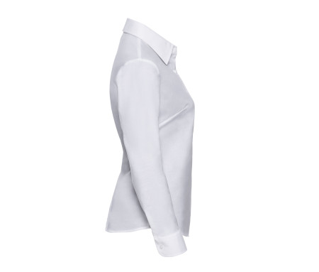 LADIES' LONG SLEEVE TAILORED OXFORD SHIRT