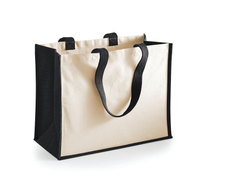 PRINTER'S JUTE CLASSIC SHOPPER