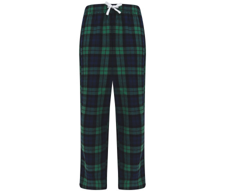 KIDS TARTAN LOUNGE TROUSERS