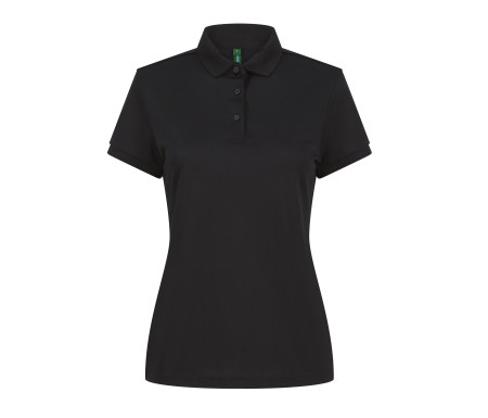 LADIES' RECYCLED POLYESTER POLO SHIRT