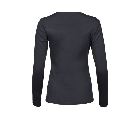 LADIES LONG SLEEVE INTERLOCK TEE