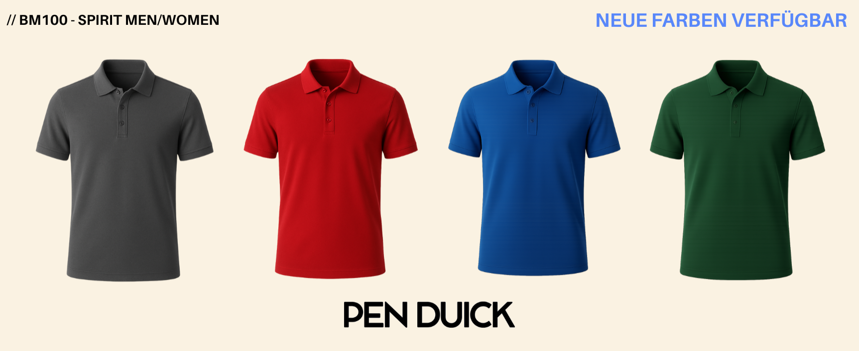 BM100 - Nouvelles couleurs