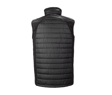 BLACK COMPASS PADDED SOFTSHELL GILET