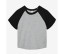 WOMEN'S MICRO RIB RAGLAN BABY TEE