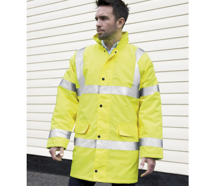 HIGH VIZ MOTORWAY COAT