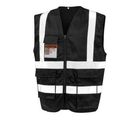 HEAVY DUTY POLYCOTTON SECURITY VEST