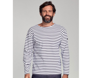 SHIRT IM MARINE-STIL "LOCTUDY"