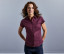 LADIES' SHORT SLEEVE FITTED STRETCH SHIRT