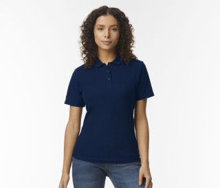 SOFTSTYLE DOUBLE PIQUÉ POLO WOMEN