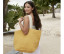 SOFT WASHED JUTE BEACH BAG