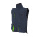 TWO-TONE MULTI-POCKET PADDED VEST