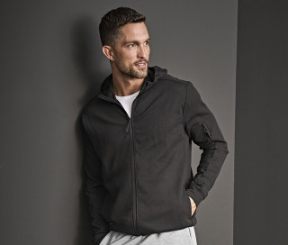 ATHLETIC HOODED FULL ZIP SWEAT