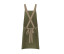 Bib Apron Urban-Look with Cross Straps and Pocket