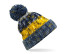 CORKSCREW POM POM BEANIE
