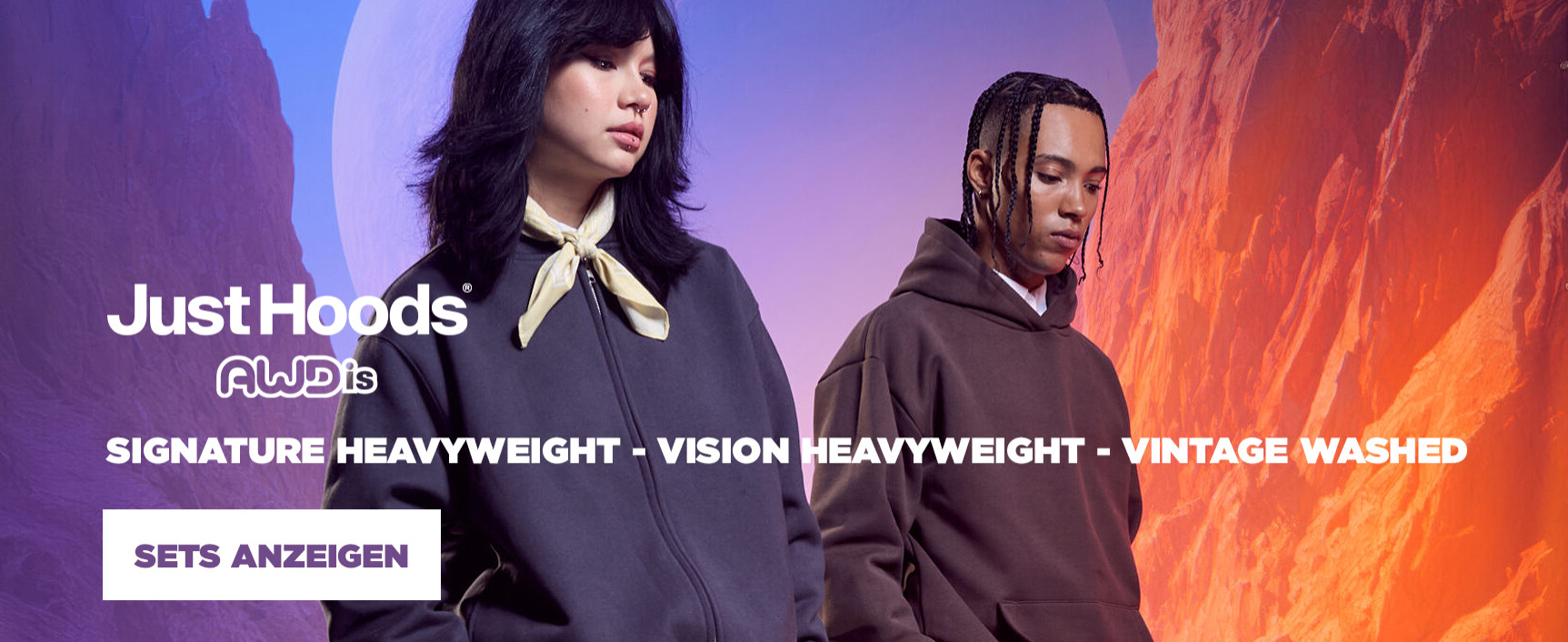 Just Hoods - Signature heavyweight / Vision heavyweight / Vintage Washed