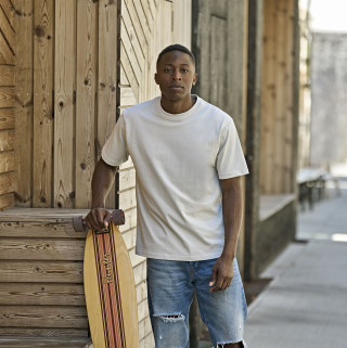 UNLABELED LOOSE FIT TEE