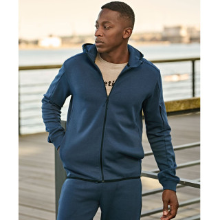 ATHLETIC HOODED FULL ZIP SWEAT