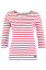 SHIRT IM MARINE-STIL 3/4 ARMELN "CAP COZ"