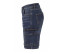 MULTI-POCKET STRETCH DENIM BERMUDA SHORTS